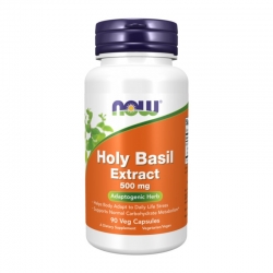 NOW FOODS Holy Basil Extract 500mg 90 vcaps.