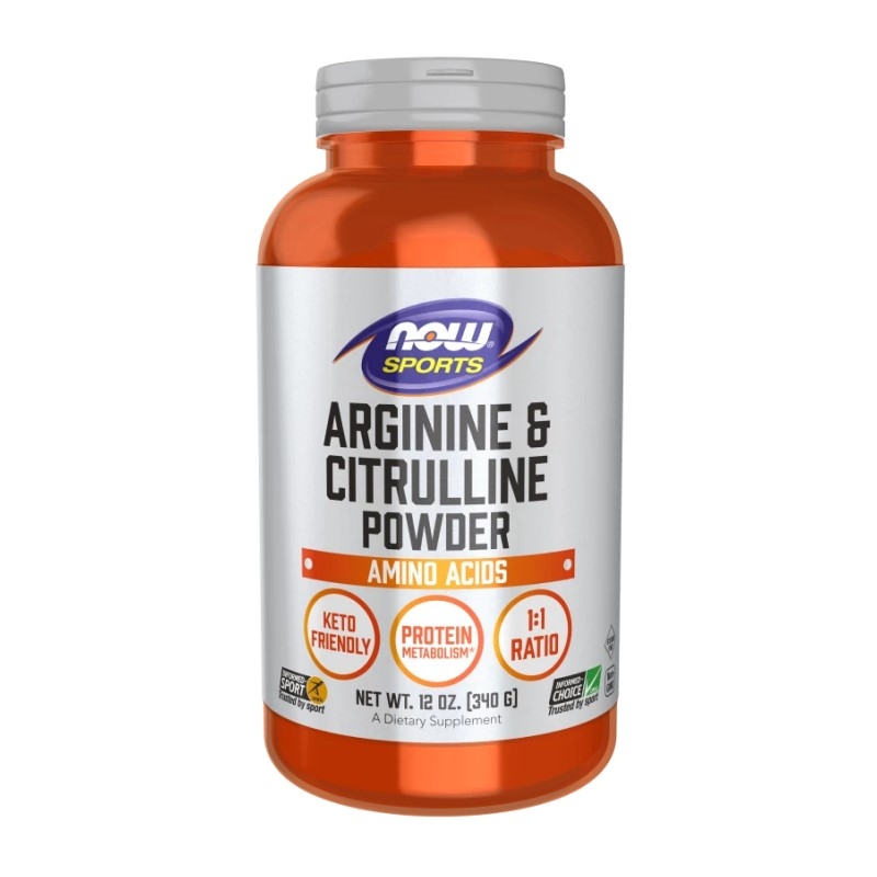 NOW FOODS Arginine & Citruline 340 g