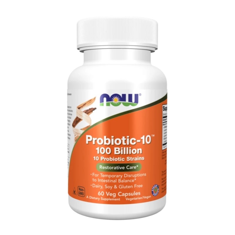 NOW FOODS Probiotic-10 100 Billion 60 veg caps.