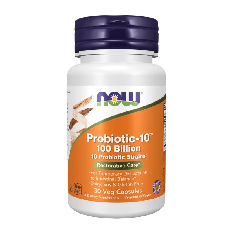 NOW FOODS Probiotic-10 100 Billion 30 vcaps