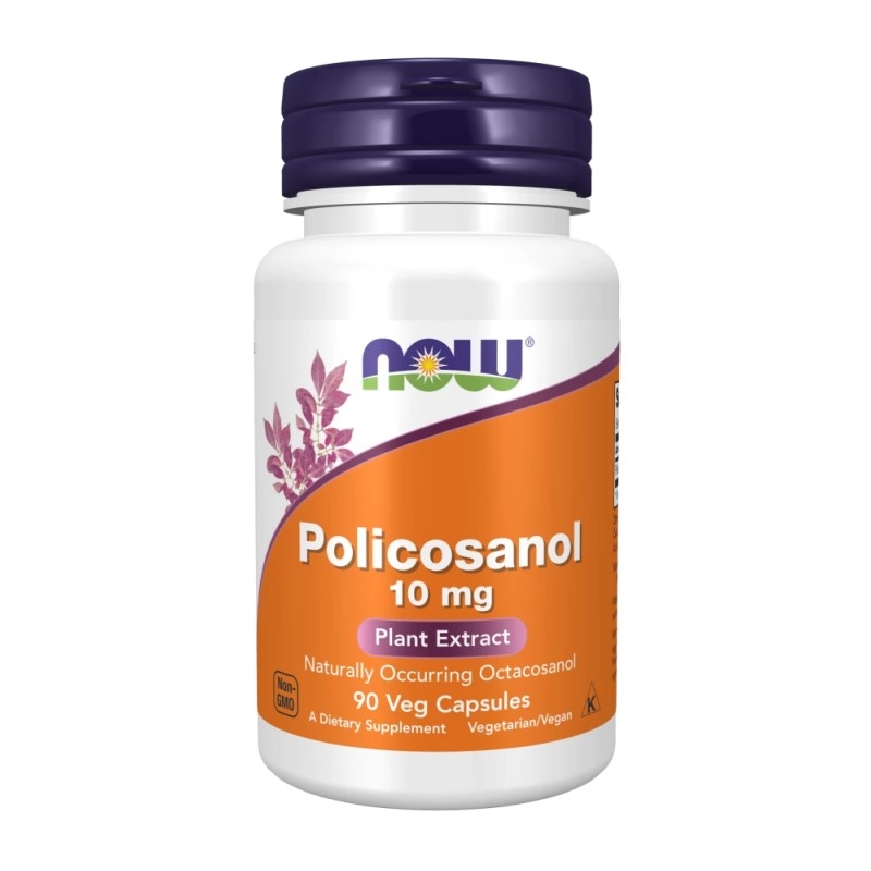 NOW FOODS Policosanol 10 mg 90 veg caps.