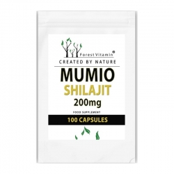 FOREST VITAMIN Mumio Shilajit 200 mg 100 caps.