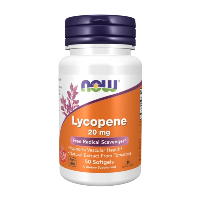 NOW FOODS Lycopene 20 mg 50 softgels