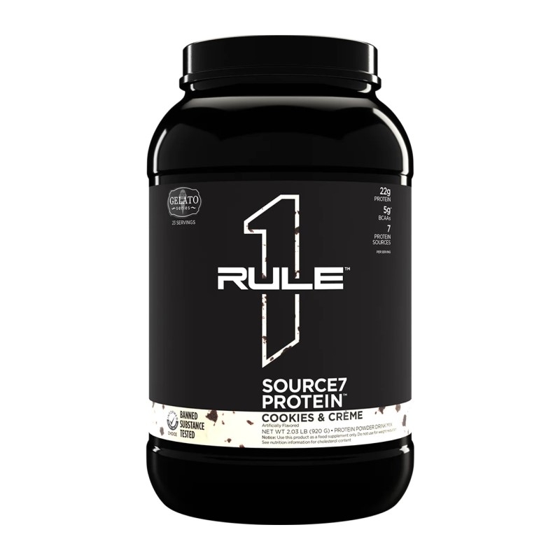 RULE1 Source7 Protein 920 g - Smaki czekoladowe
