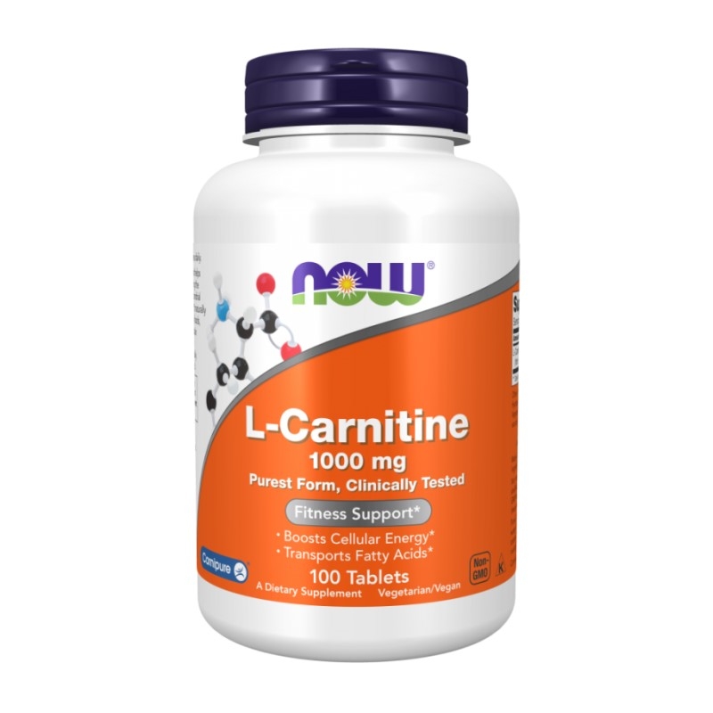 NOW FOODS L-Carnitine 1000 mg 100 tabs.