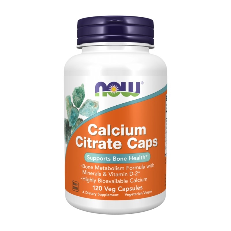 NOW FOODS Calcium Citrate Caps 120 vcaps.