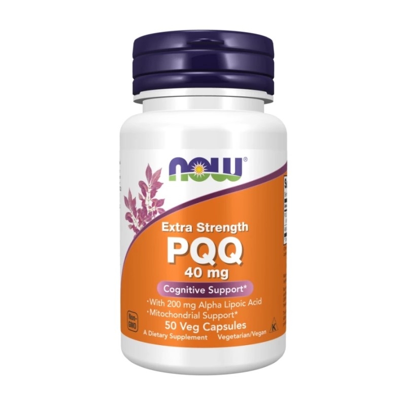 NOW FOODS PQQ 40 mg Extra Strength 50 caps.