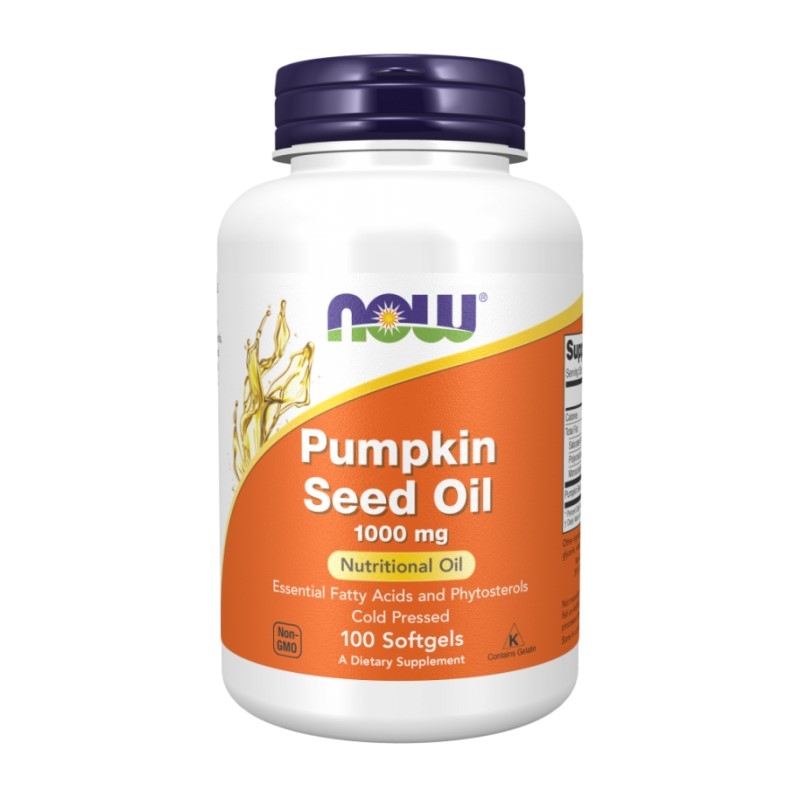 NOW FOODS Pumpkin Seed Oil 1000 mg 100 softgels