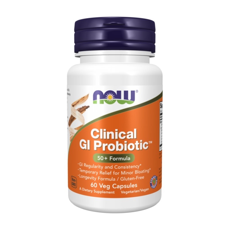 NOW FOODS Clinical GI Probiotic 60 vcaps.