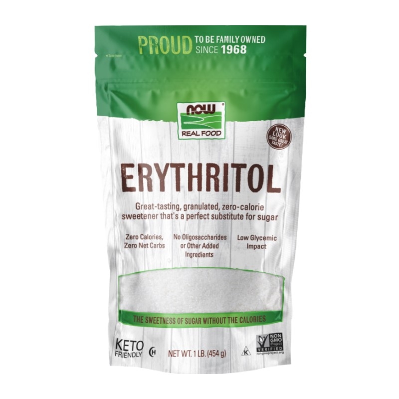 NOW FOODS Erythritol 454g