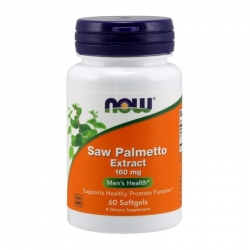 NOW FOODS Saw Palmetto Extract 160mg 60 gels.