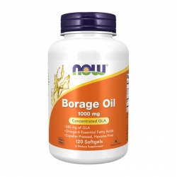 NOW FOODS Borage Oil 1000 mg 120 softgels