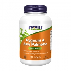 NOW FOODS Pygeum & Saw Palmetto 120 gels.