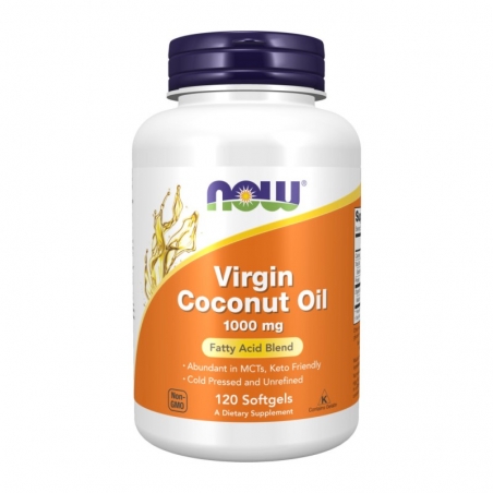 NOW FOODS Coconut Oil Virgin 1000 mg 120 caps.