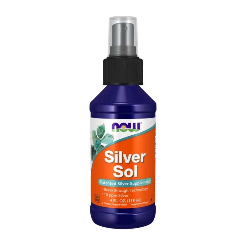 NOW FOODS Silver Sol (srebro koloidalne) 118 ml