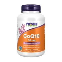 NOW FOODS Koenzym Q10 30 mg 240 vcaps.