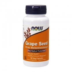 NOW FOODS Grape Seed 60 mg 90 veg caps.