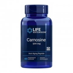 LIFE EXTENTION Carnosine 500 mg 60 veg caps.
