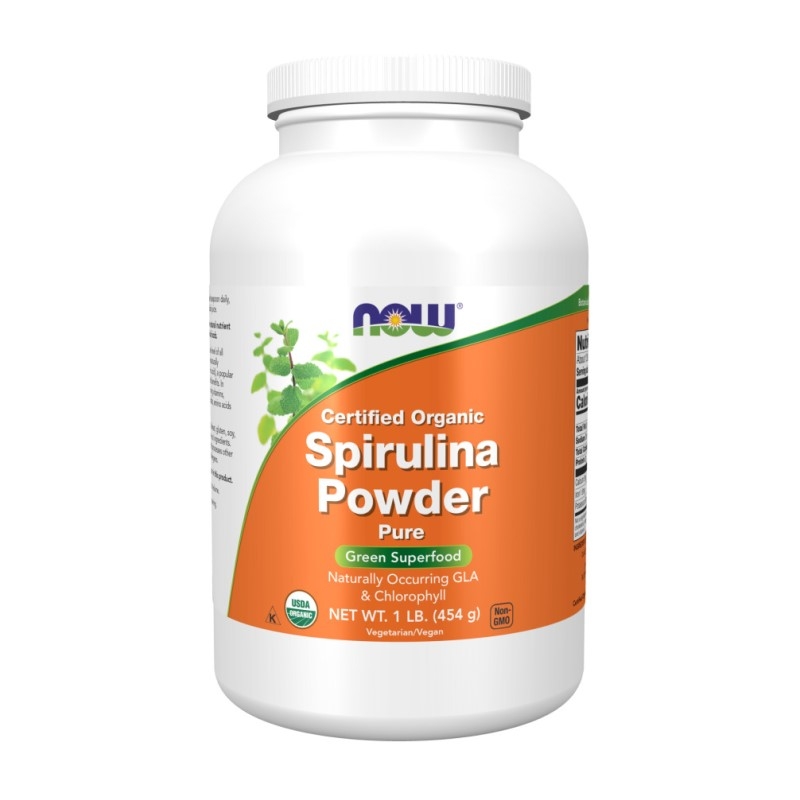 NOW FOODS Spirulina Organic Powder 454g
