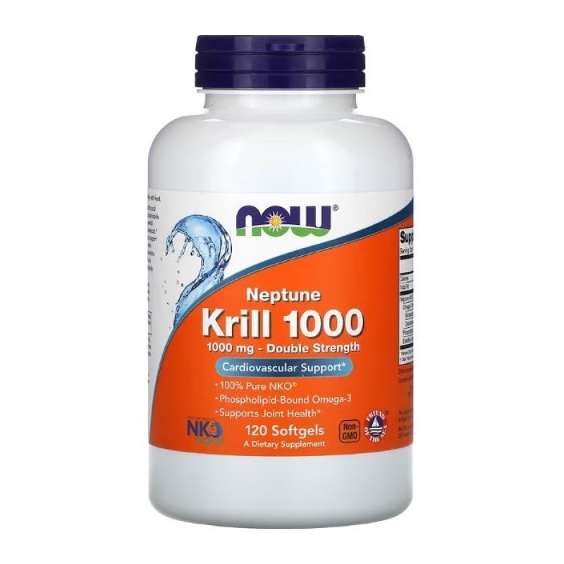 NOW FOODS Neptune Krill Oil 1000 mg 120 soft gels.