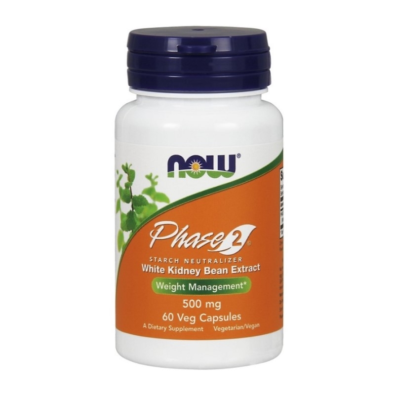 NOW FOODS Phase 2 500mg 60 kaps.