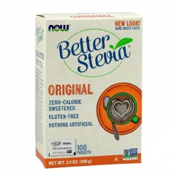 NOW FOODS Better Stevia Original 100 sasz.