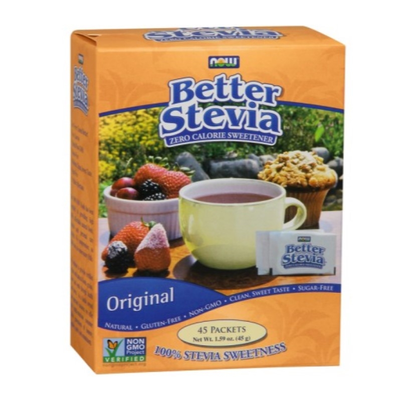 NOW FOODS Better Stevia Original 45 sasz.