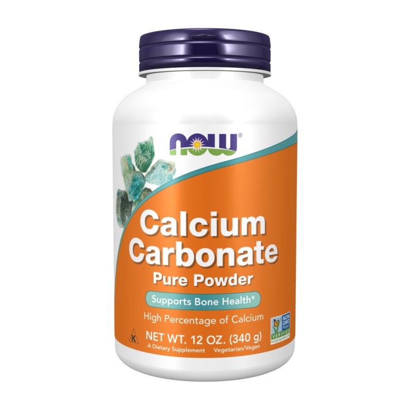 NOW FOODS Calcium Carbonate Powder 340 g