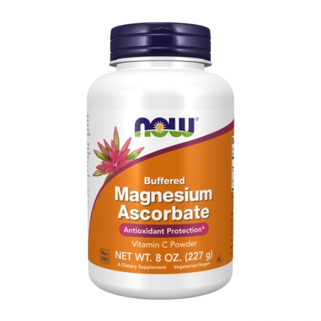 NOW FOODS Magnesium Ascorbate 227 g