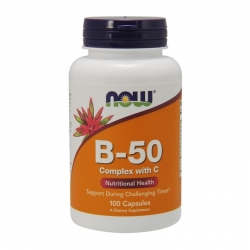 NOW FOODS B-50 Complex with C 100 kaps.