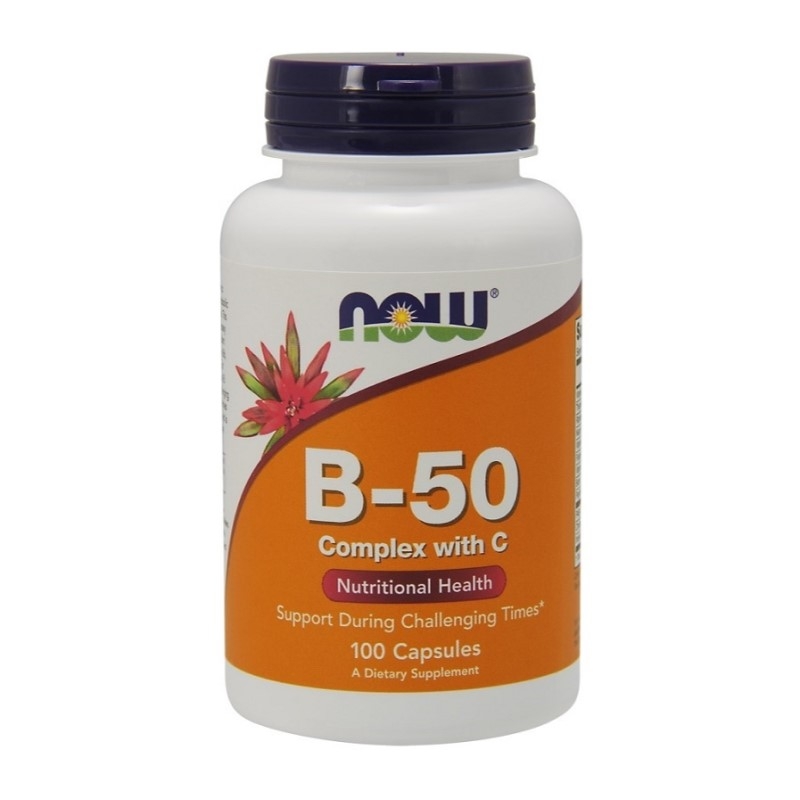 NOW FOODS B-50 Complex with C 100 kaps.