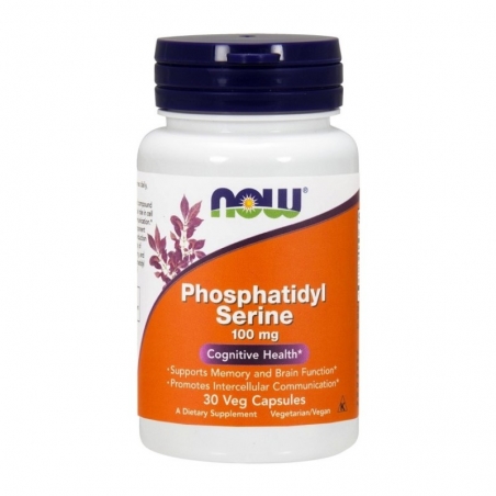 NOW FOODS Phosphatidyl Serine 100 mg 30 veg caps.