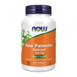 NOW FOODS Saw Palmetto Extract 160 mg 240 softgels