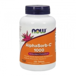 NOW FOODS AlphaSorb-C 1000 mg 120 tabs.