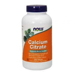 NOW Foods Calcium Citrate 250 tabl.