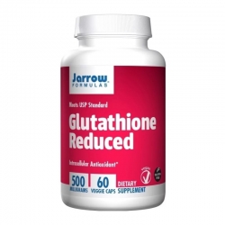 JARROW FORMULAS Glutathione Reduced 500mg 60 vcaps.