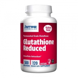 JARROW FORMULAS Glutathione Reduced 500mg 120 vcaps.