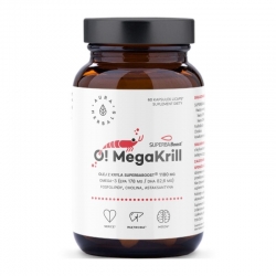 AURA HERBALS O! Mega Krill 1180 mg 60 soft gels.