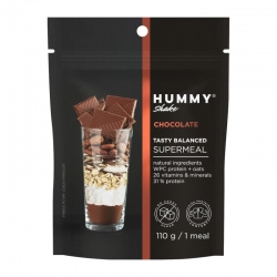 HUMMY Taste Tasty Balanced Supermeal 110 g Chocolate
