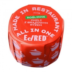 EDRED Roślinne Chili z Brązowym Ryżem 400 g