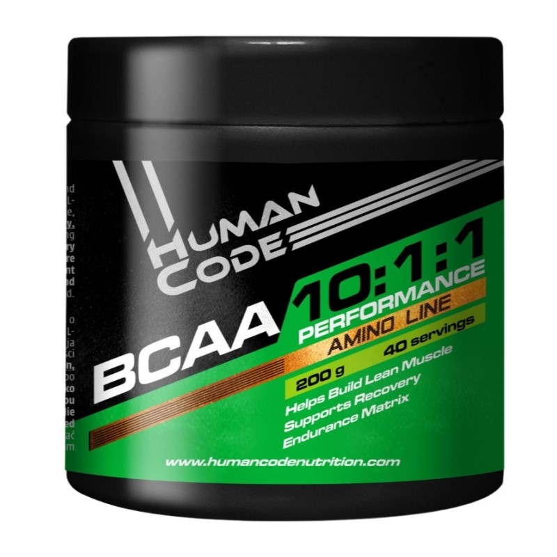 HUMAN CODE BCAA 10:1:1 200 g