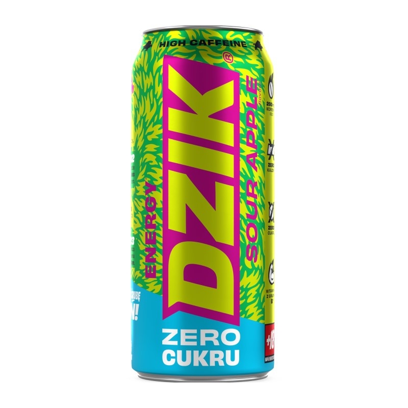 DZIK Energy ZERO Kalorii 500 ml