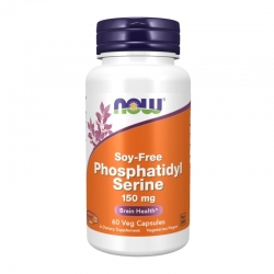 NOW FOODS Phosphatidyl Serine 150 mg Soy Free 60 veg caps.