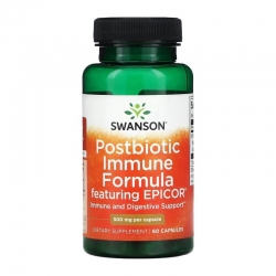 SWANSON Postbiotic Immune Formula Featuring EPICOR 60 caps.