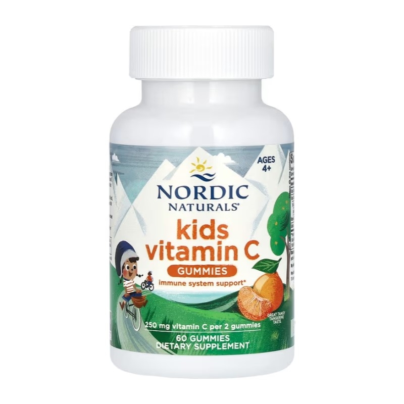 NORDIC Kids Vitamin C 60 gummies Tangerine