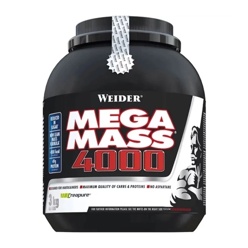 WEIDER Mega Mass 4000 3000 g - Smaki czekoladowe