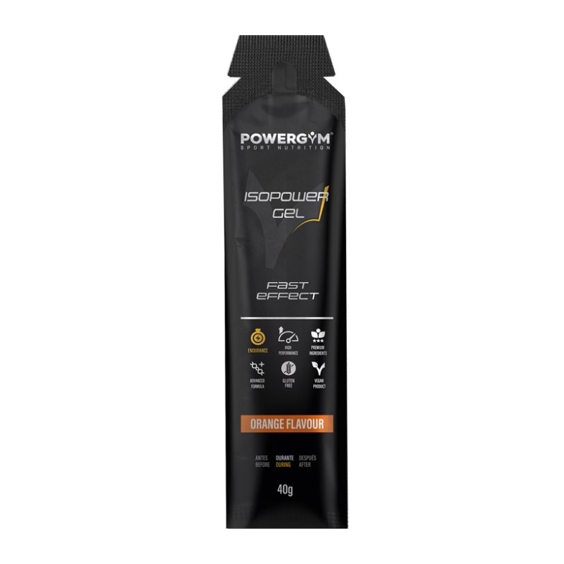 POWERGYM Isopower Gel 40 g Orange