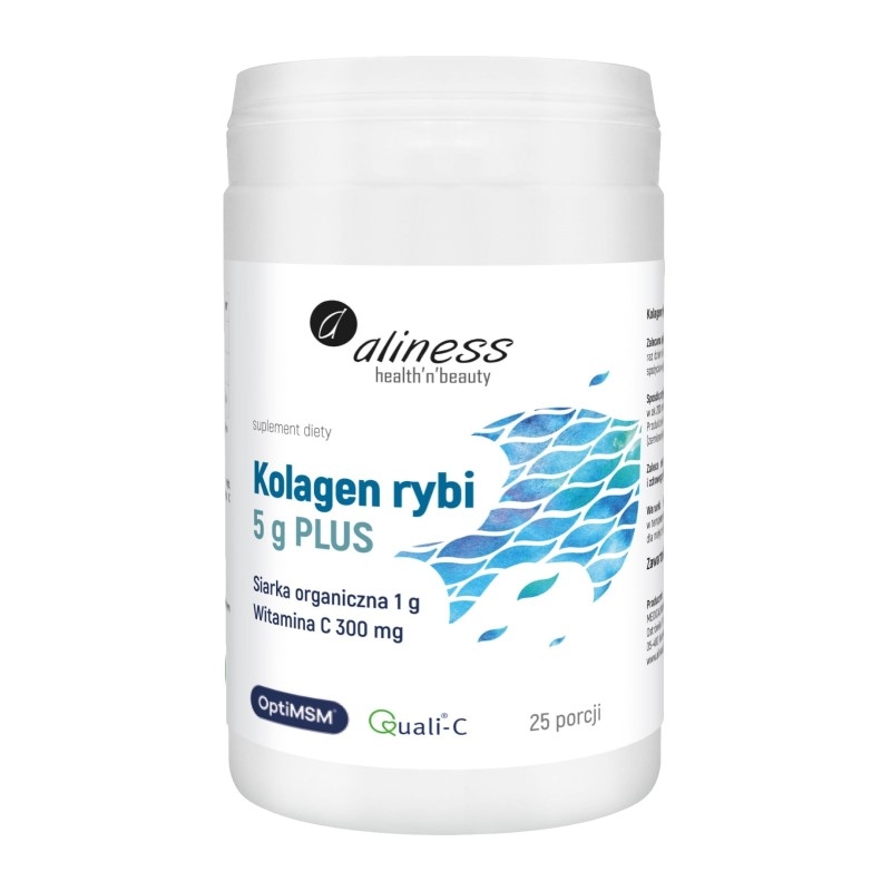 ALINESS Kolagen Rybi Plus OptiMSM Wit C x 25 porcji