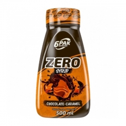 6PAK Syrop Zero 500 ml CZEKOLADA-KARMEL