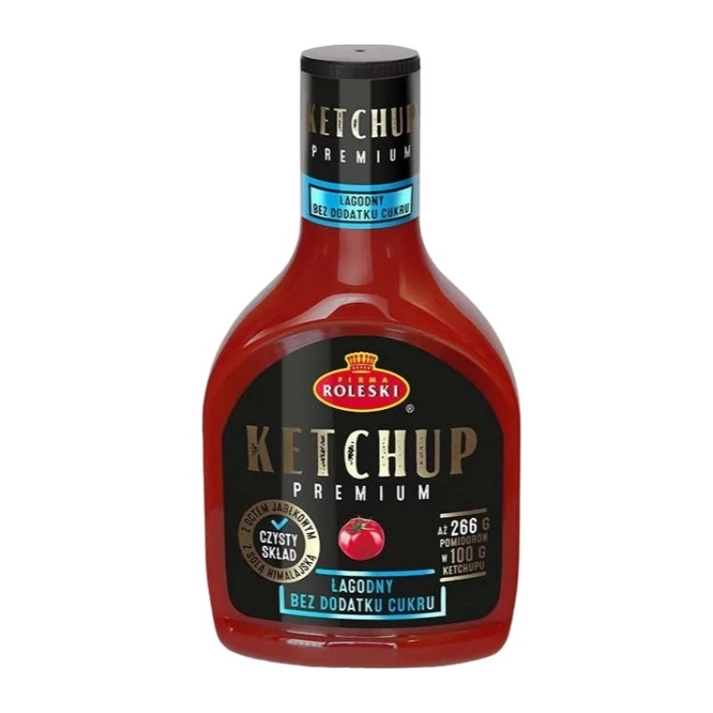 ROLESKI Ketchup Premium Łagodny 425 g